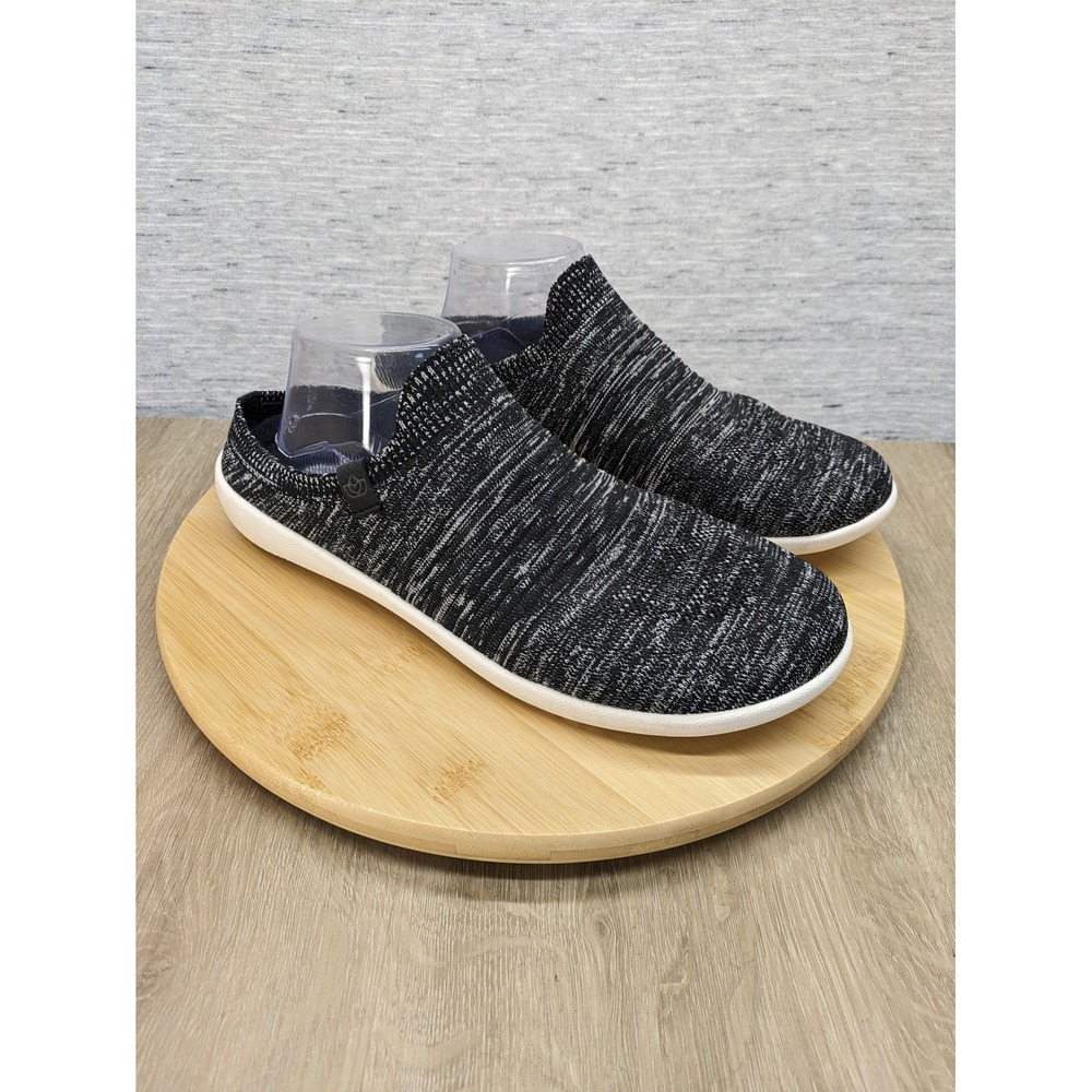 Spenco Slip On Shoes Knit Comfort Casual Walking Sneakers Black‎ 12